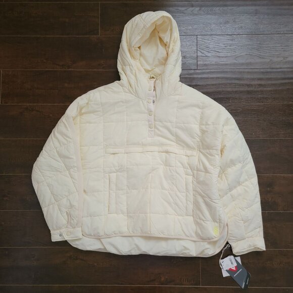 Free People Pippa Packable Puffer Womens L Butter Yellow Athleisure Outdoors - Picture 2 of 8